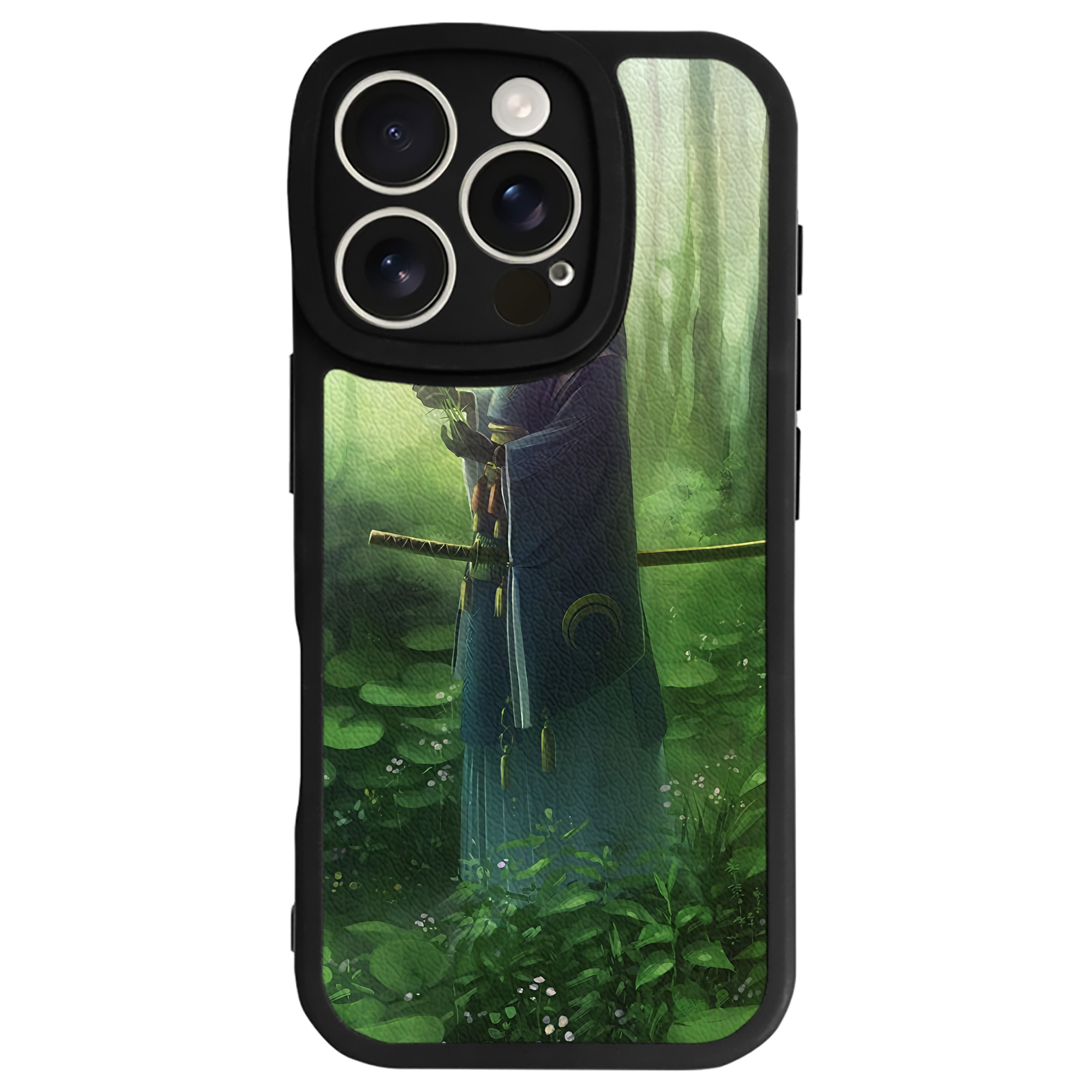（画像用） 刀剣乱舞 Touken Ranbu 【iPhone 16シリーズ対応】シリコンスマホケース（レザー調） 材質：シリコン